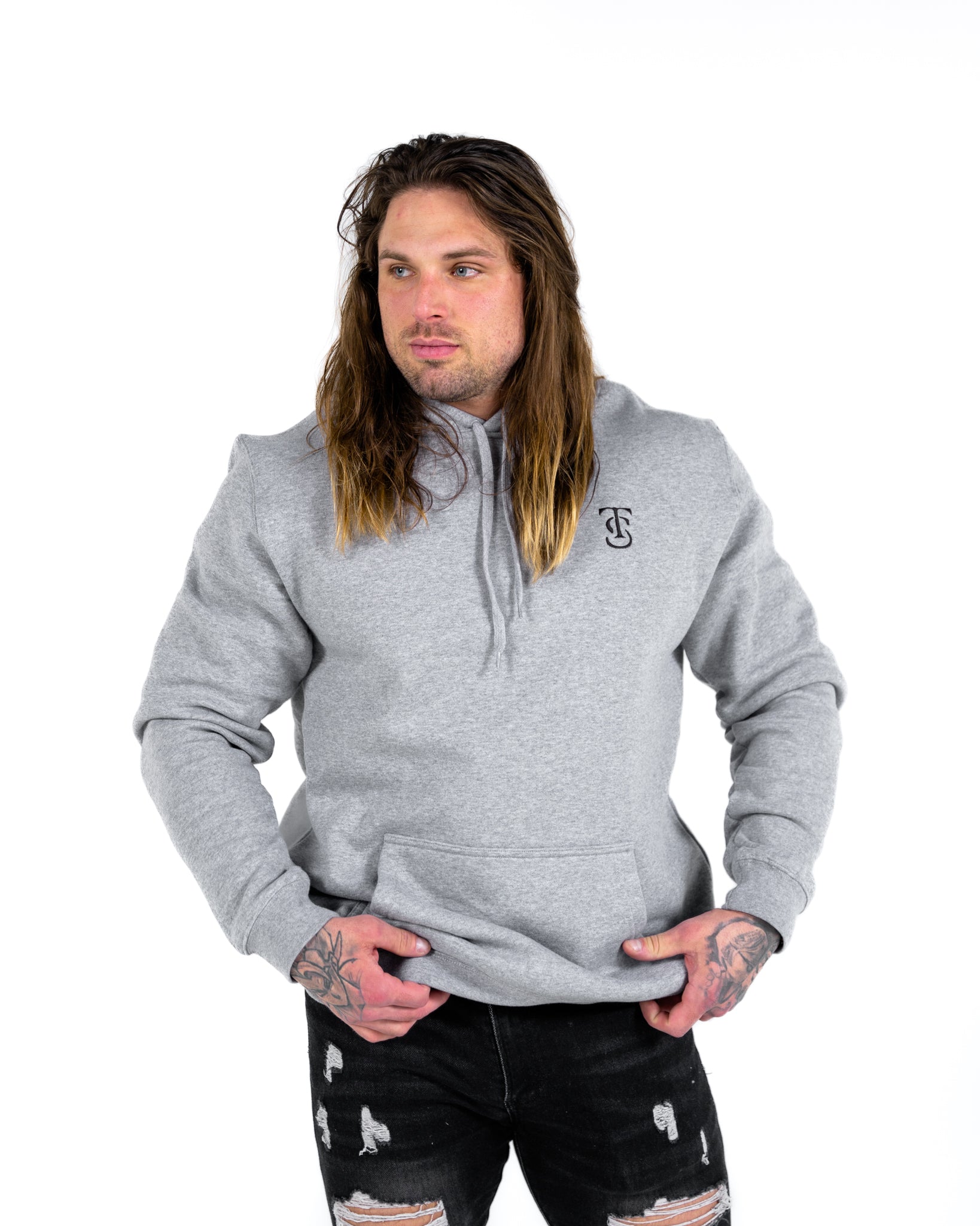 Icon Hoodie - Athletic Heather